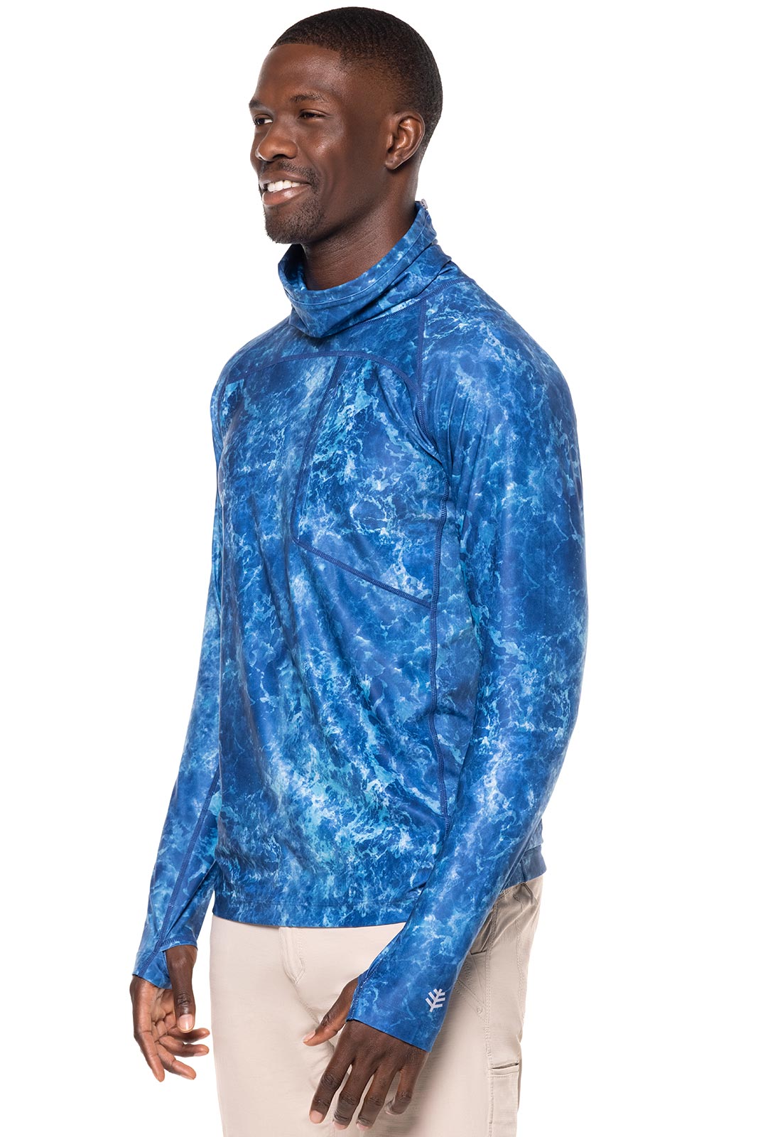 Color_Blue Water Print