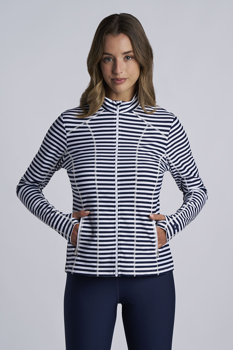 Color_White/Navy Stripe