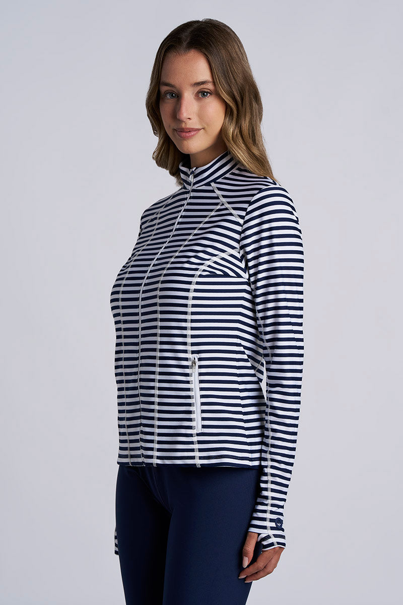 Color_White/Navy Stripe