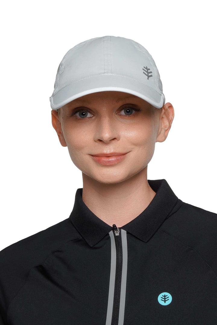 Adjustable Sports Cap | Silver/White position-3