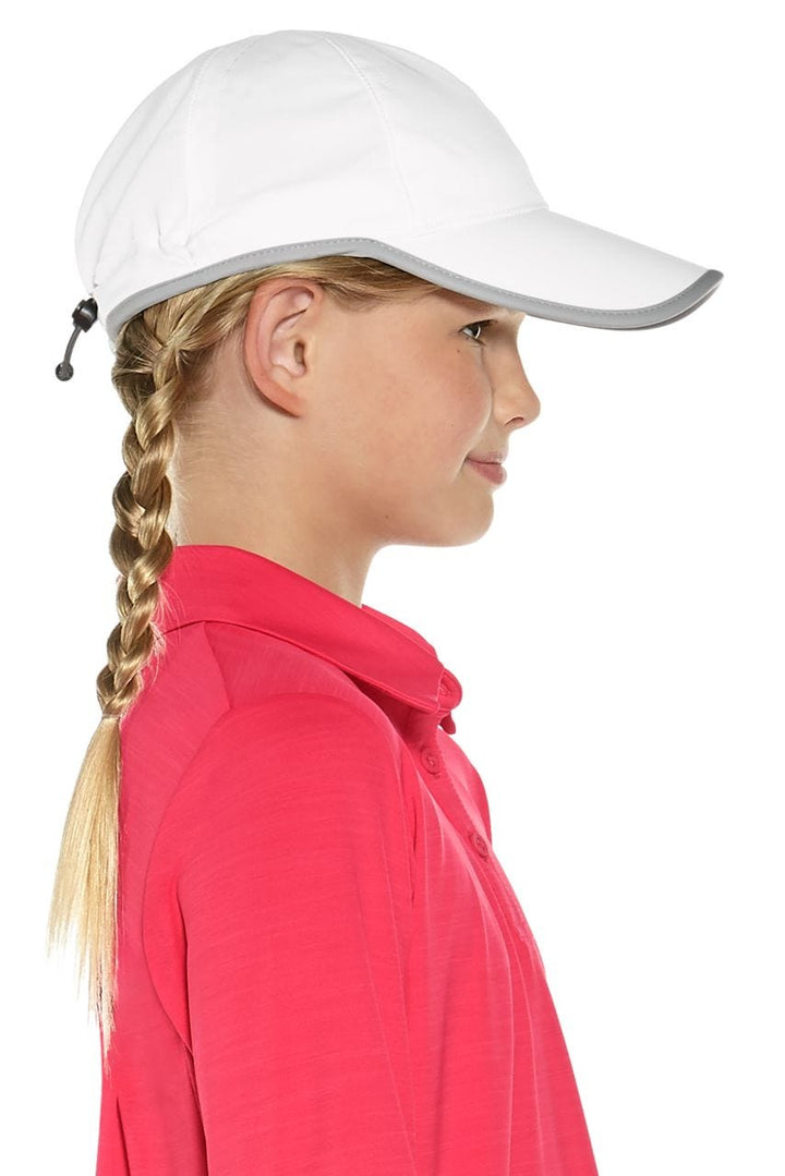 Kids' Sport Cap | White/Silver position-3