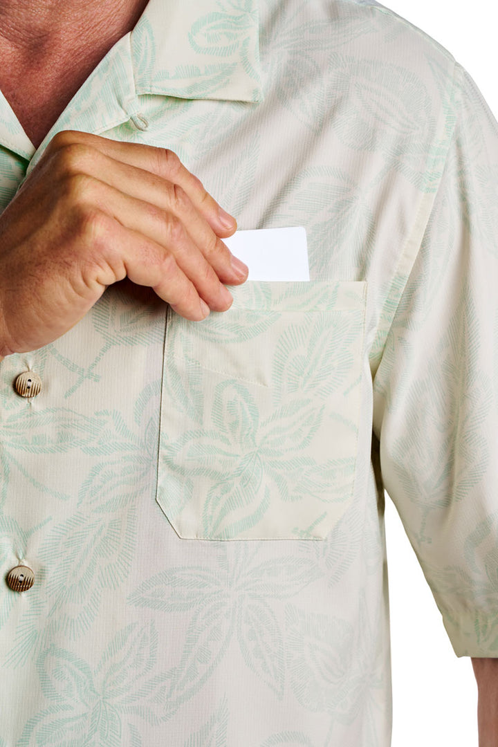 Men's Camp Shirt | Vanilla position-9