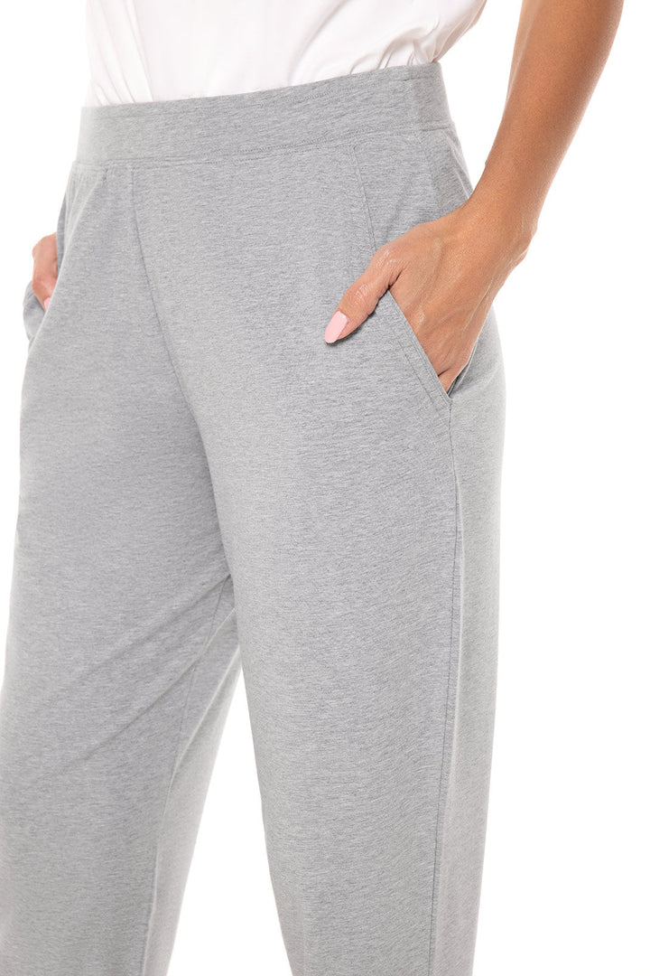 Women's Ruche Pants | Grey Heather position-4