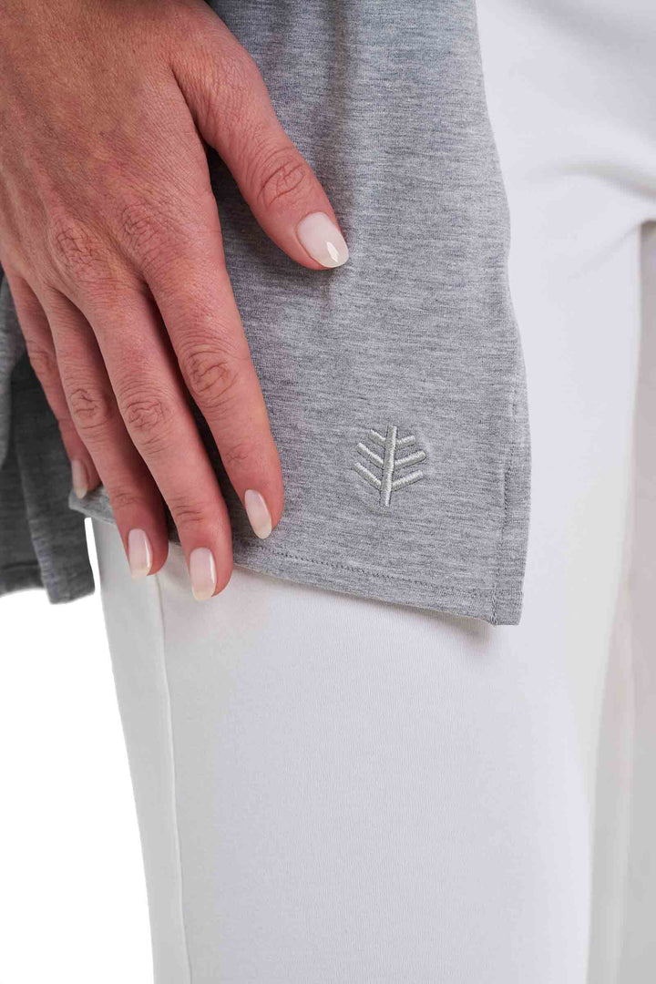 Beach Shawl | Grey Heather position-9