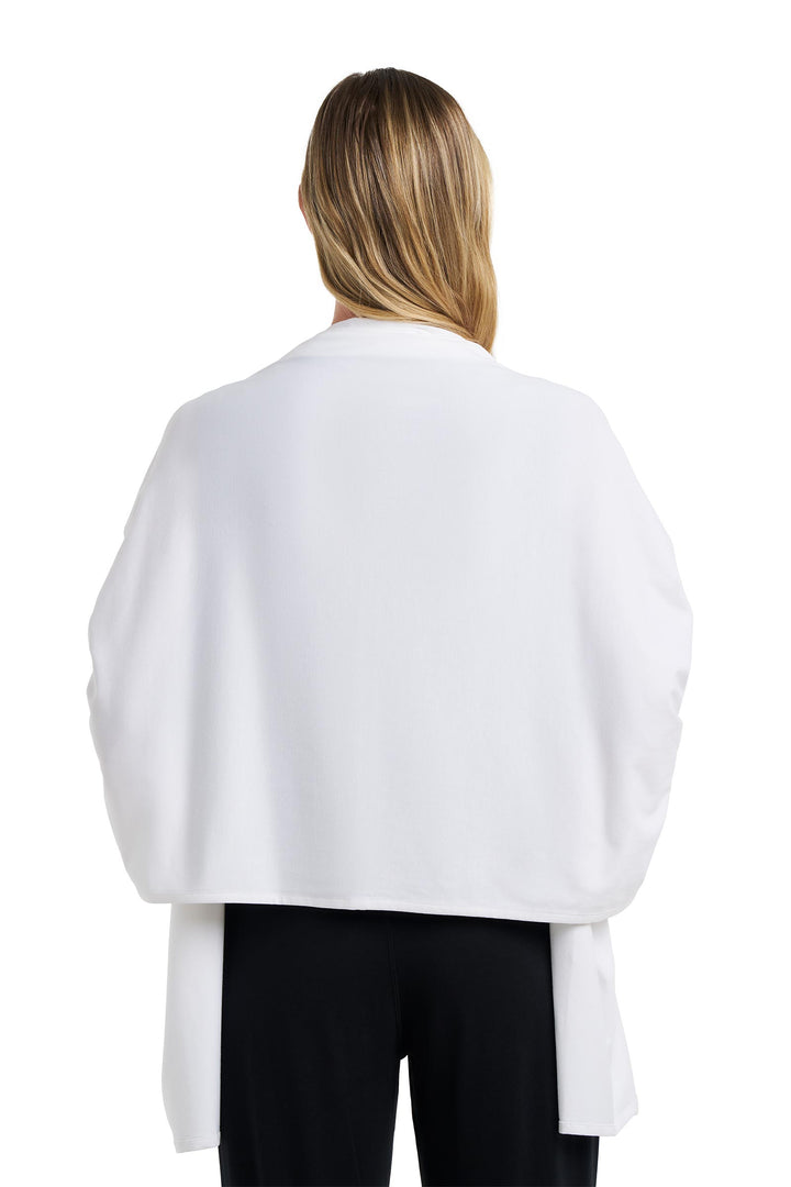 Beach Shawl | White position-4