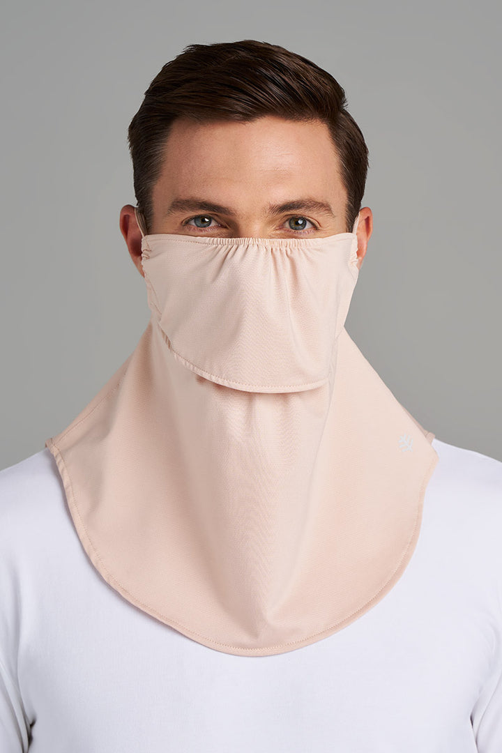 UV Face Mask with Neck Coverage | Beige position-1