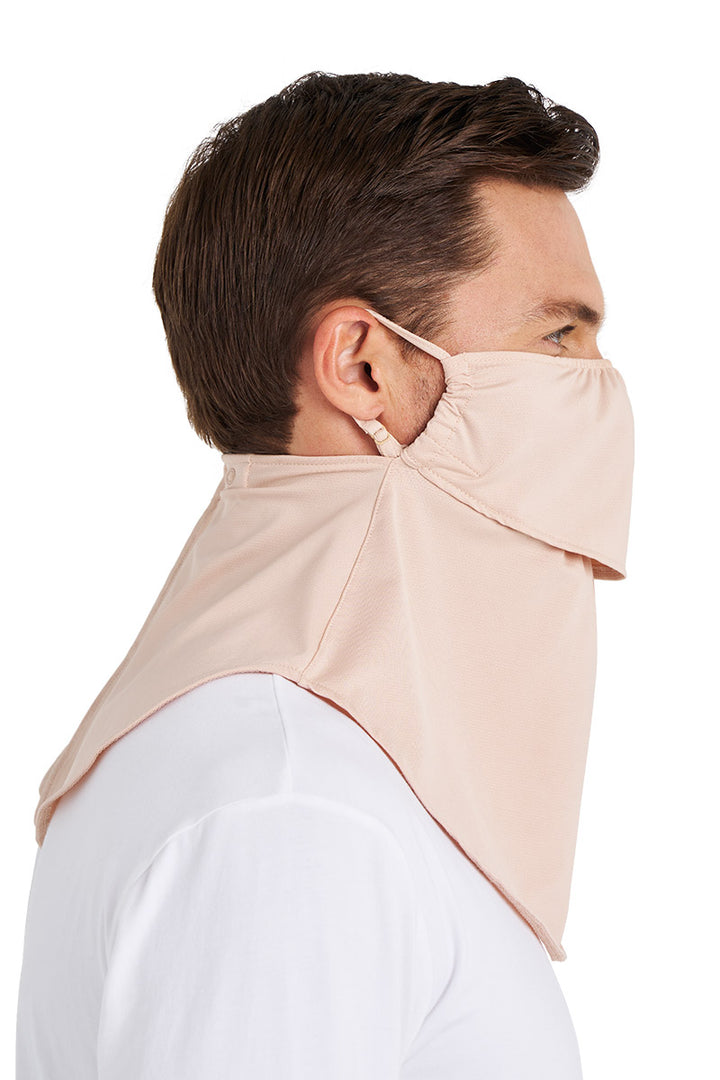 UV Face Mask with Neck Coverage | Beige position-5