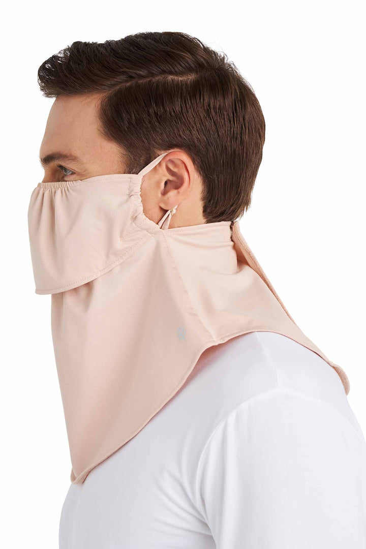 UV Face Mask with Neck Coverage | Beige position-7