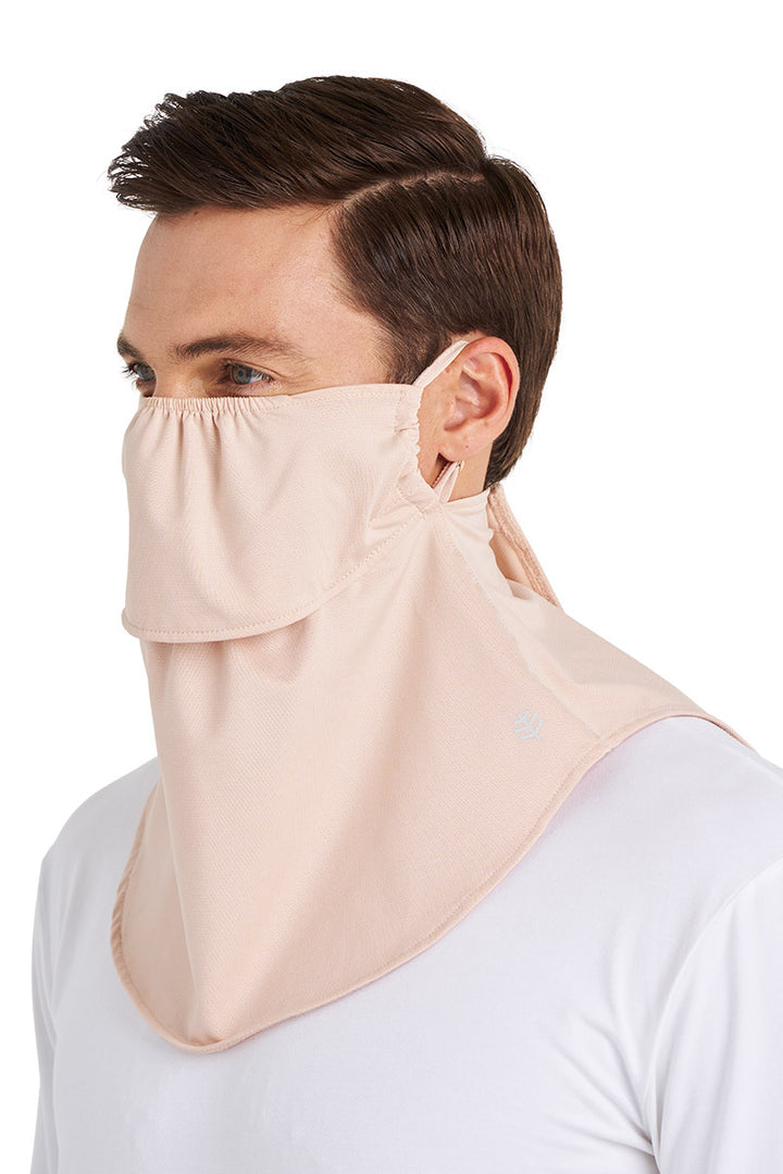 UV Face Mask with Neck Coverage | Beige position-8