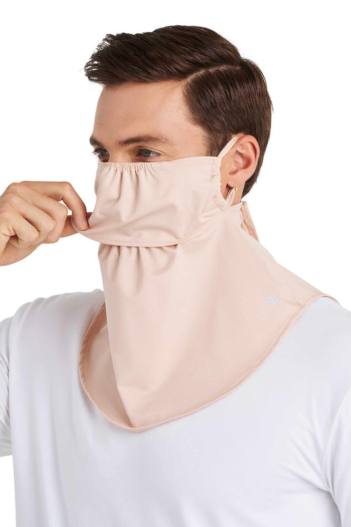 UV Face Mask with Neck Coverage | Beige position-9