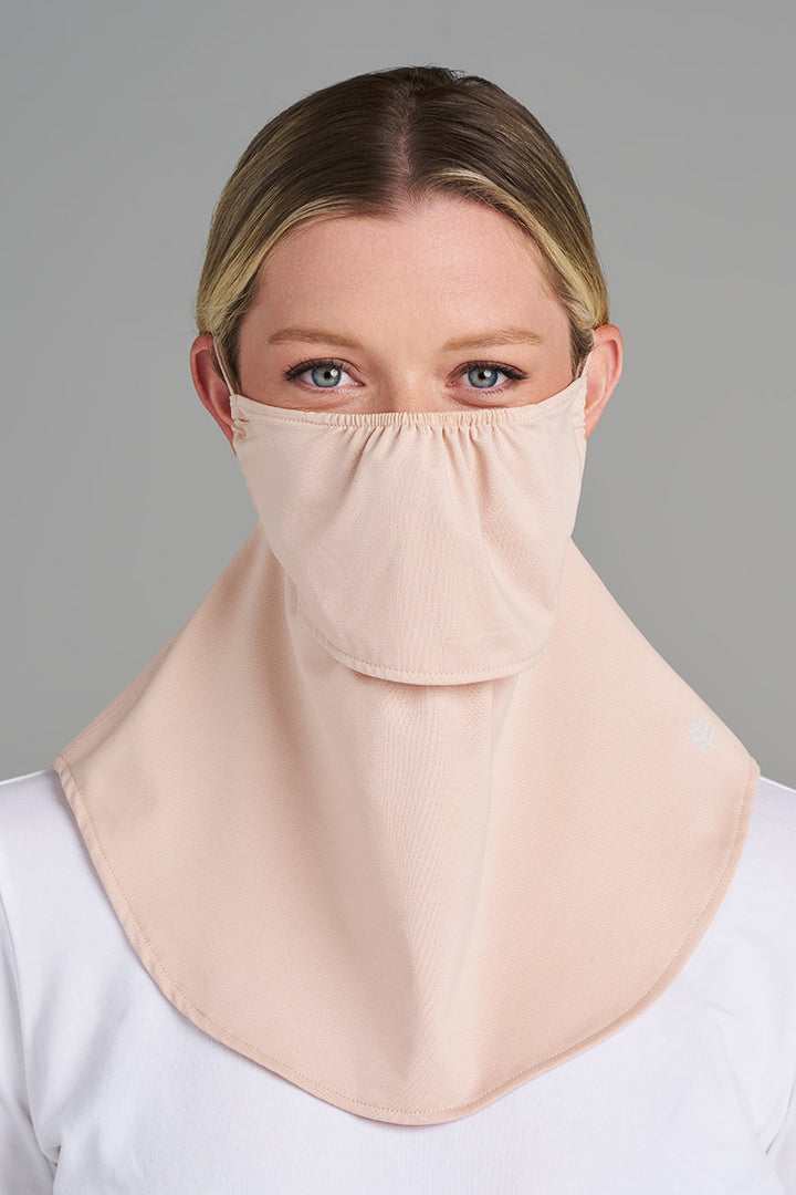 UV Face Mask with Neck Coverage | Beige position-11