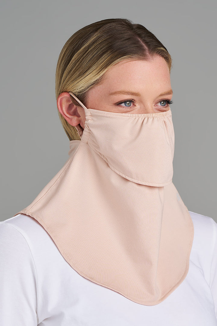 UV Face Mask with Neck Coverage | Beige position-12