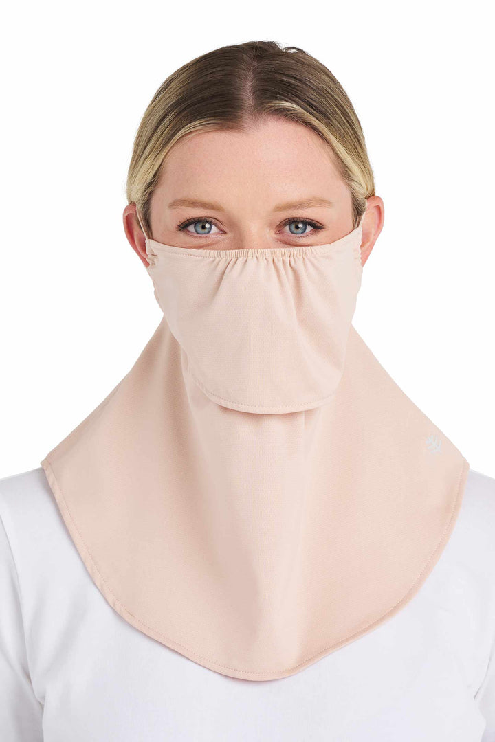UV Face Mask with Neck Coverage | Beige position-13