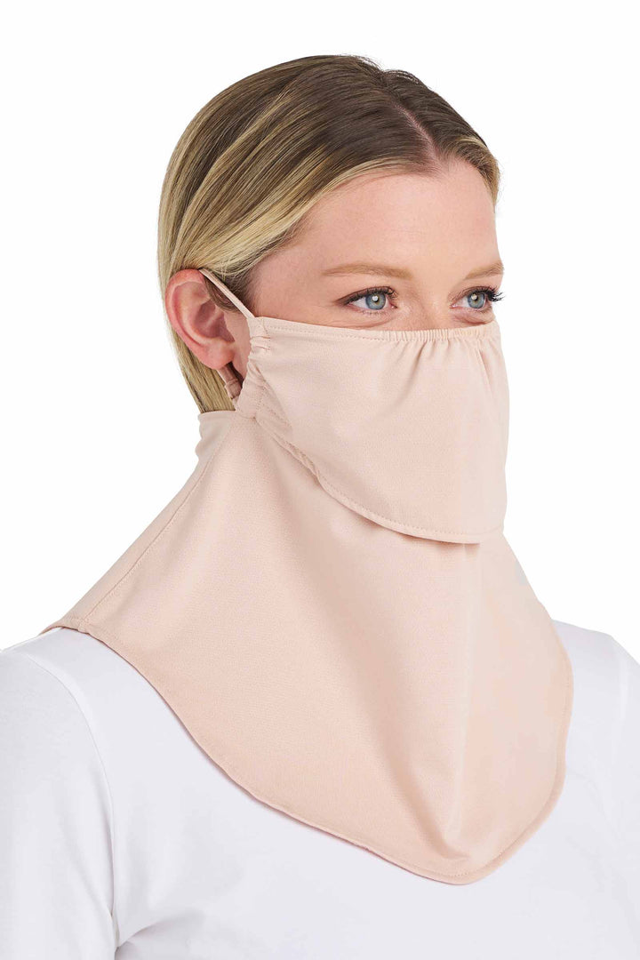UV Face Mask with Neck Coverage | Beige position-14
