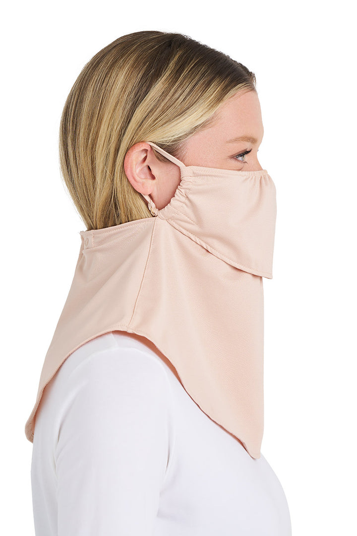 UV Face Mask with Neck Coverage | Beige position-15