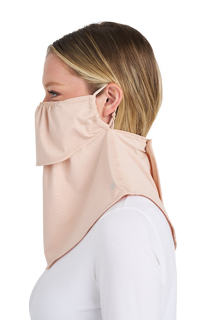 UV Face Mask with Neck Coverage | Beige position-16
