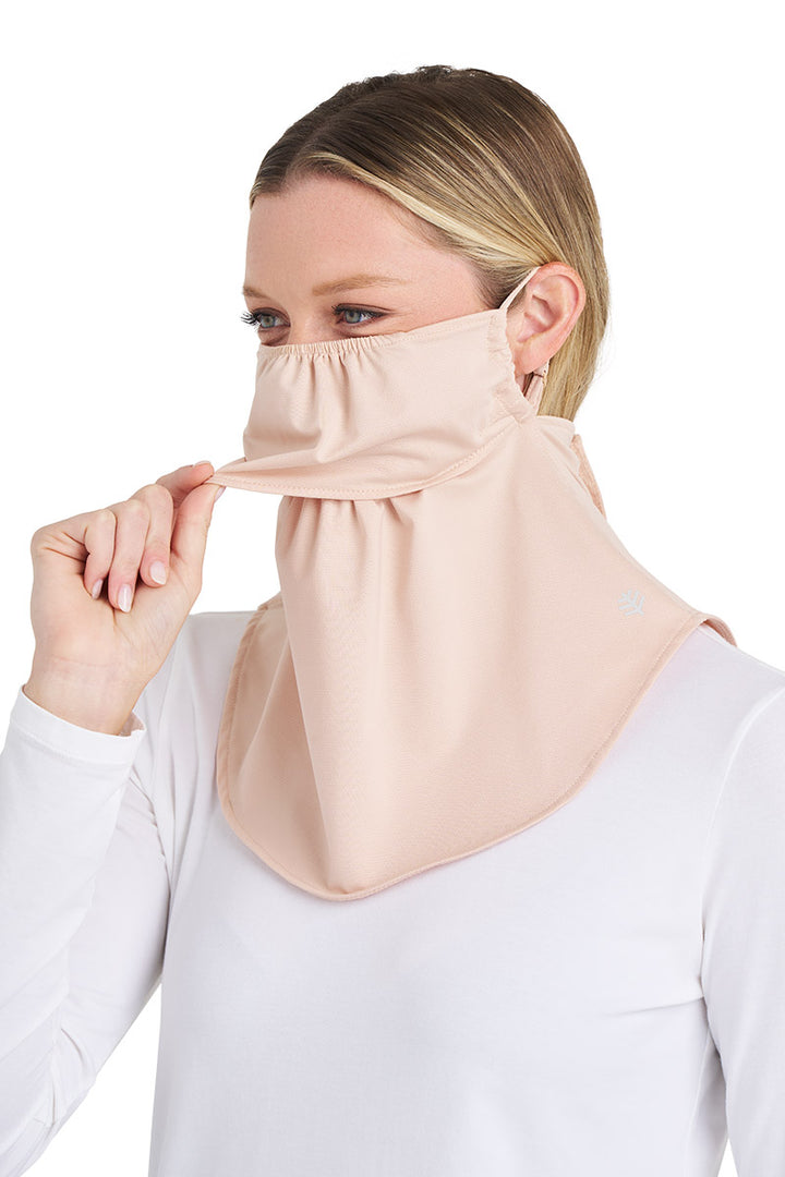 UV Face Mask with Neck Coverage | Beige position-19
