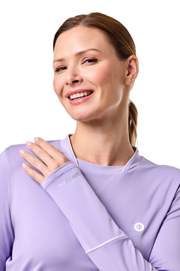 Women's Tennis Long Sleeve T-Shirt | Lavendula position-6