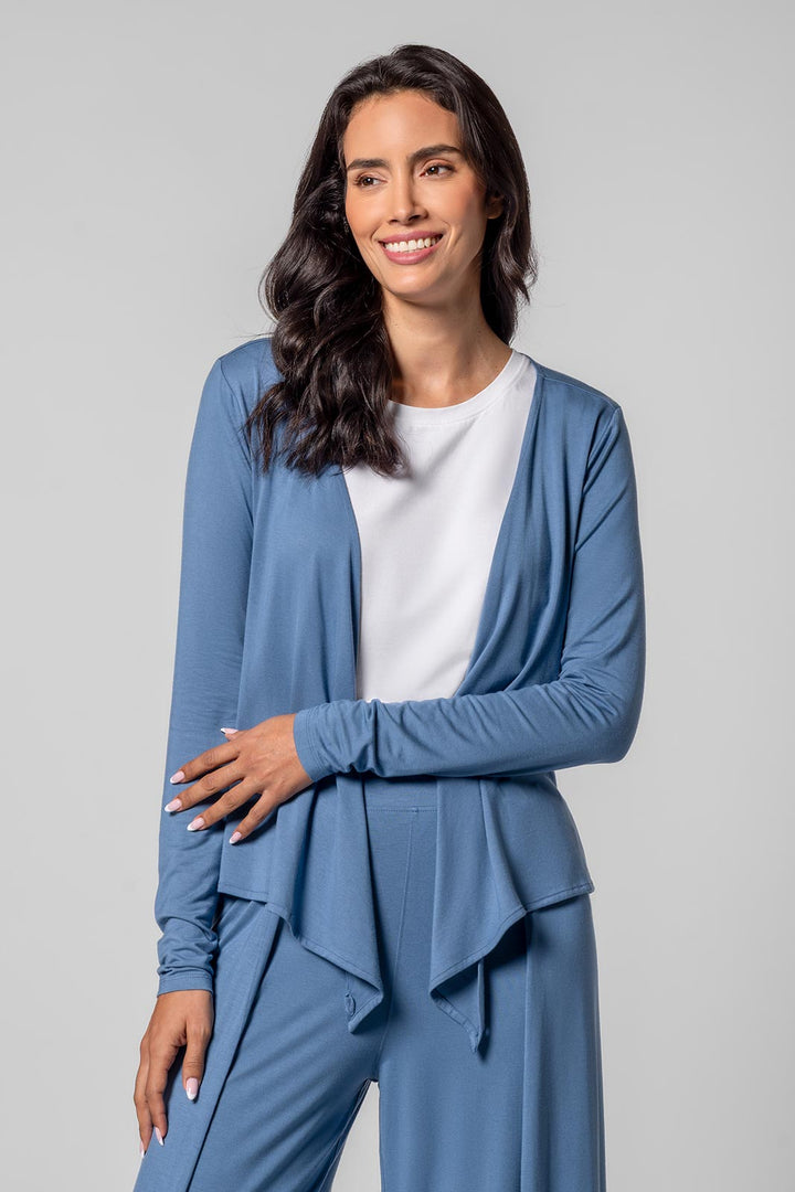 Women's Fashion Wrap | Blue Dusk position-1