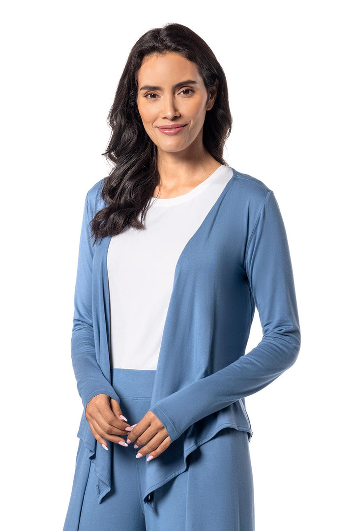Women's Fashion Wrap | Blue Dusk position-3