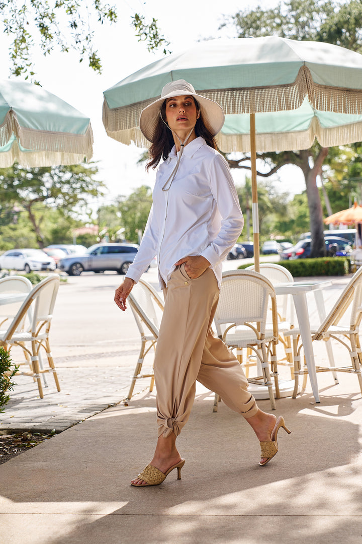 Women's Travel Hat | Sand position-5