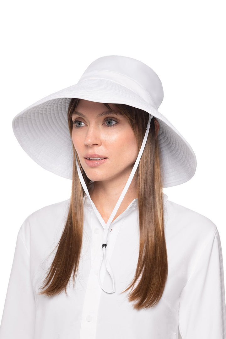Women's Travel Hat | White position-2