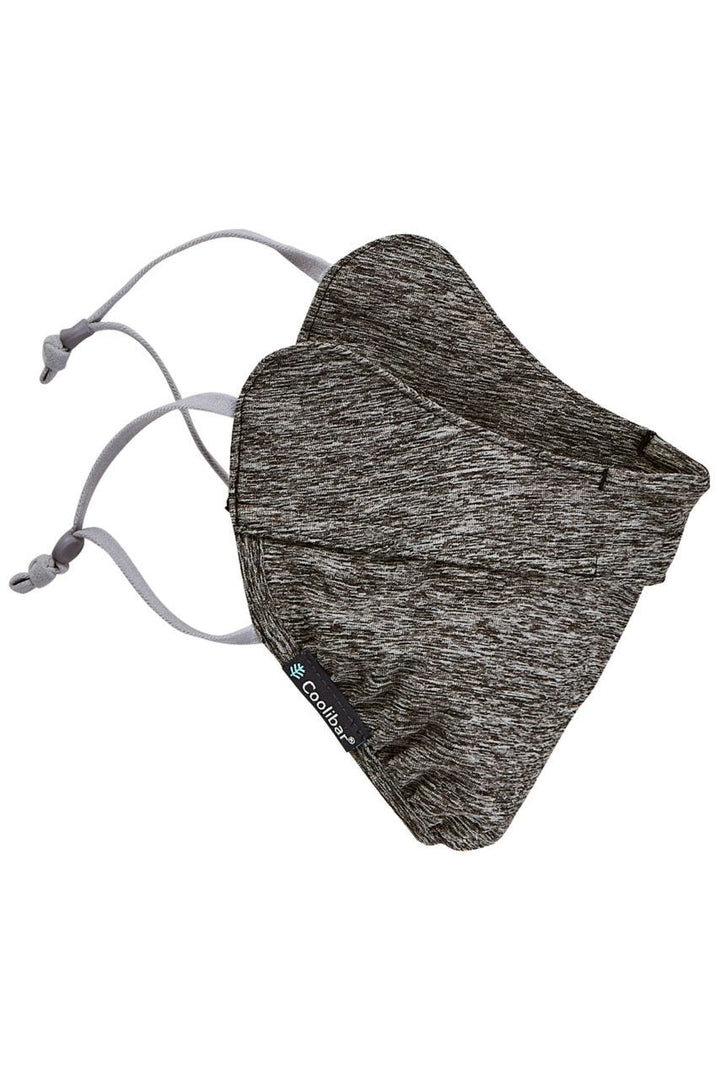 UV Face Mask with Adjustable Features | Charcoal Heather position-1