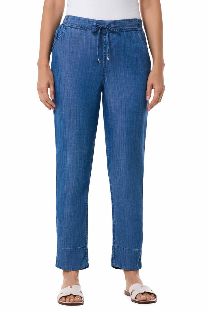 Weekend Pants | Light Indigo Chambray position-2