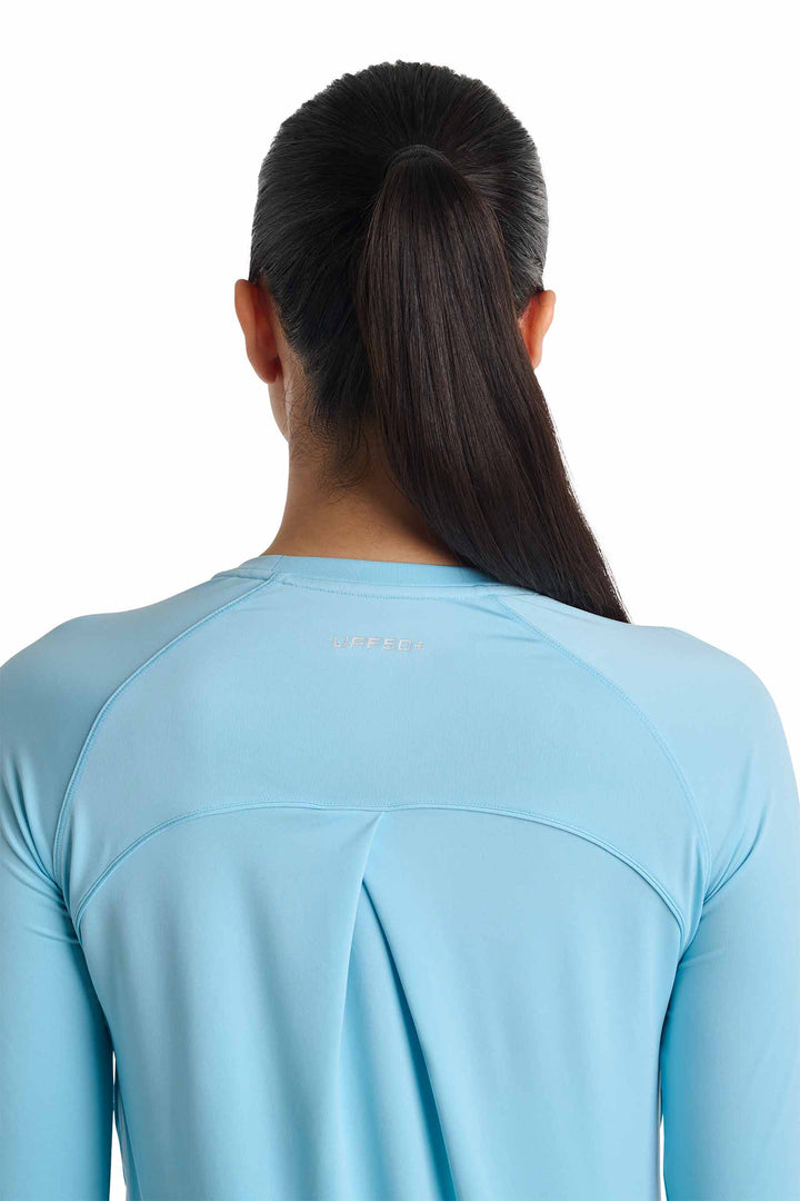 Women's Performance Long Sleeve Top | Arctic Blue position-7