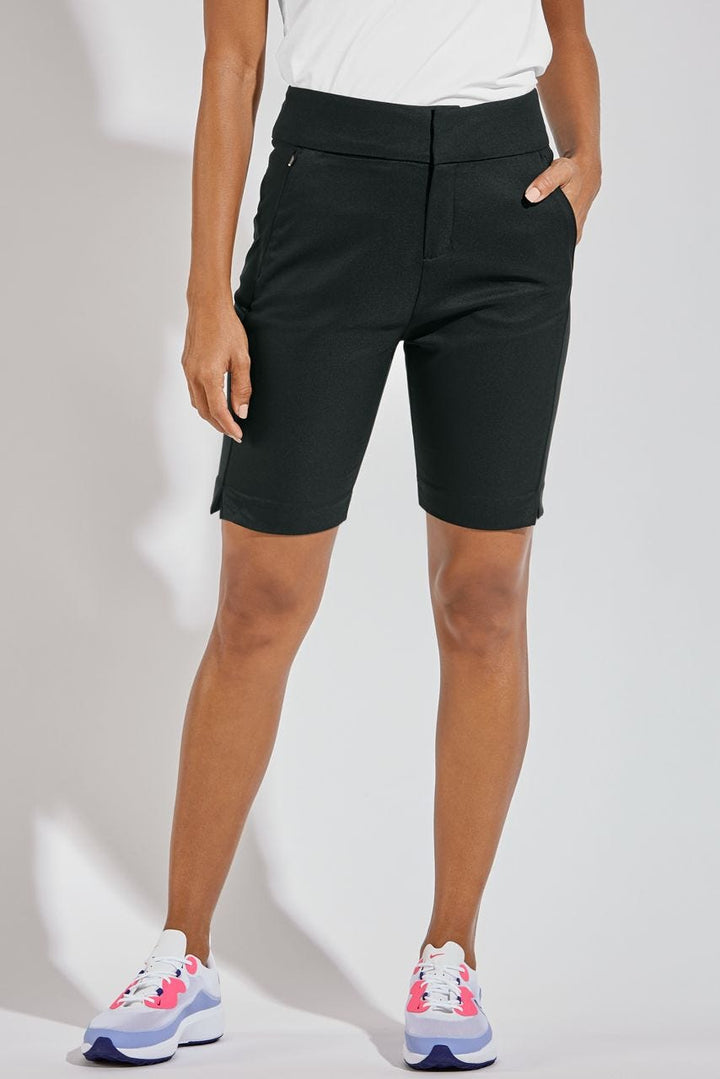 Women's Golf Shorts | Black position-1