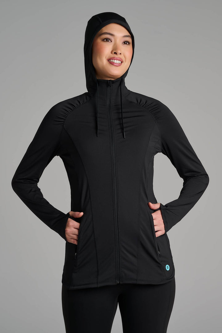 Women's Full-Zip Jacket | Black position-1