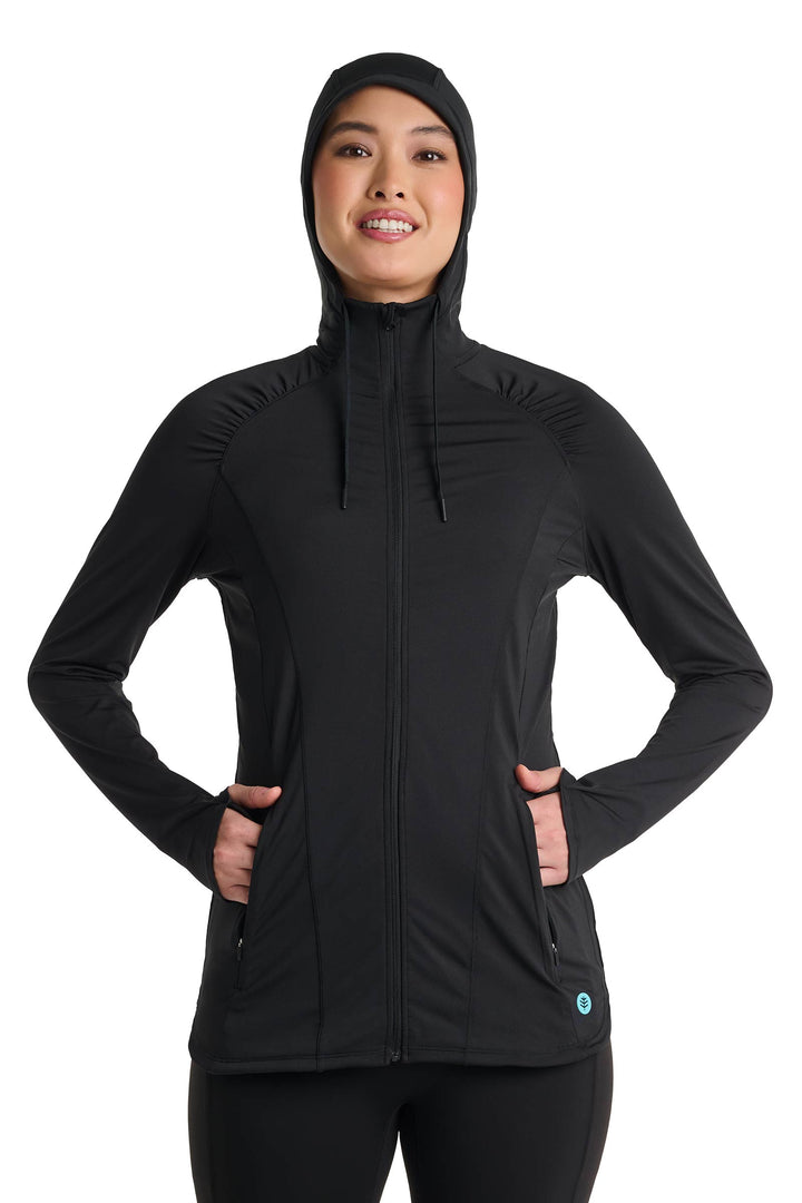 Women's Full-Zip Jacket | Black position-2