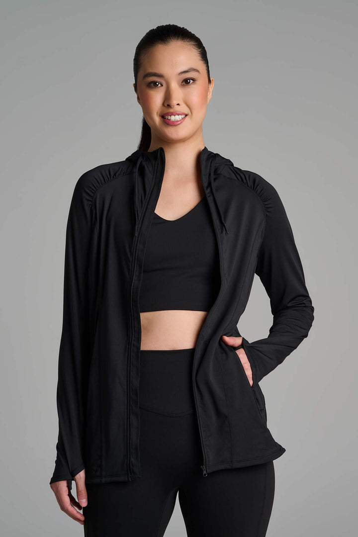 Women's Full-Zip Jacket | Black position-9