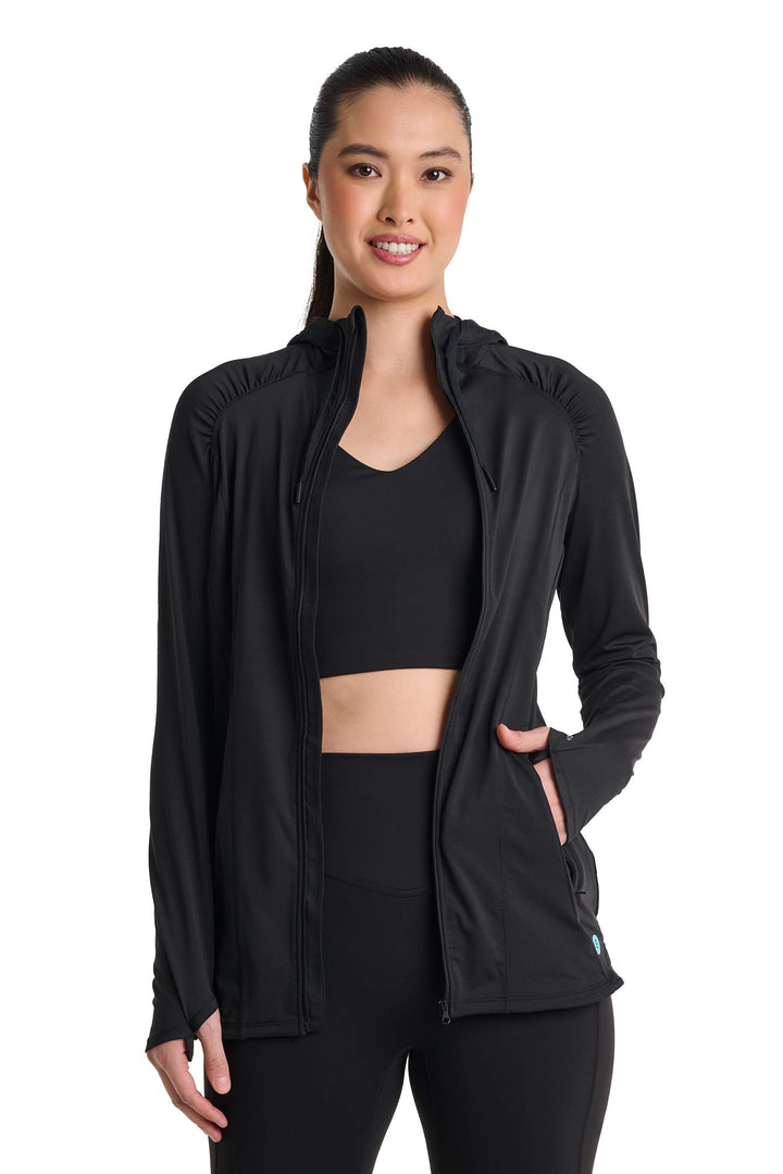 Women's Full-Zip Jacket | Black position-10