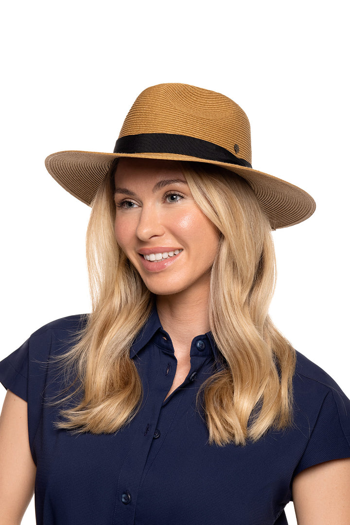 Packable Panama Style Fedora | Toast position-1