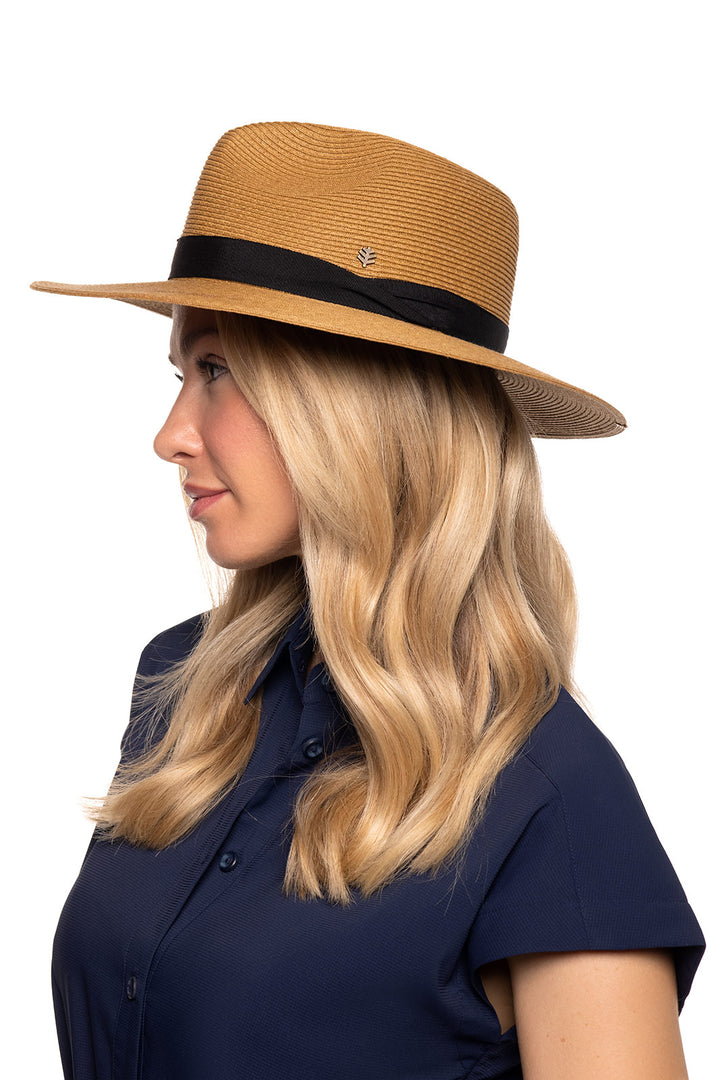 Packable Panama Style Fedora | Toast position-5