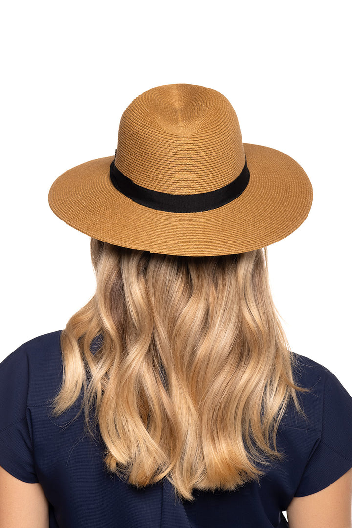 Packable Panama Style Fedora | Toast position-4