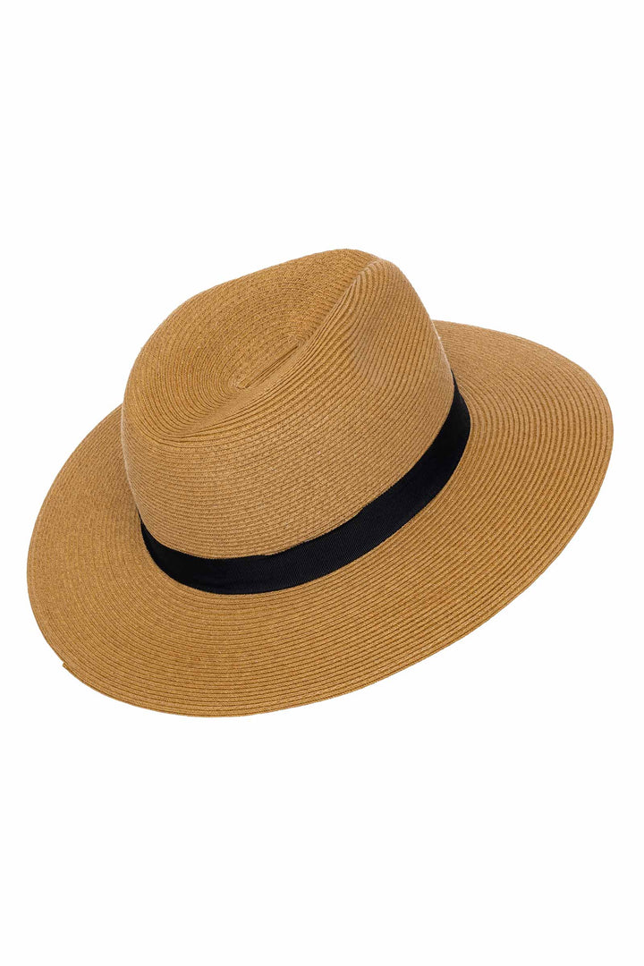Packable Panama Style Fedora | Toast position-7