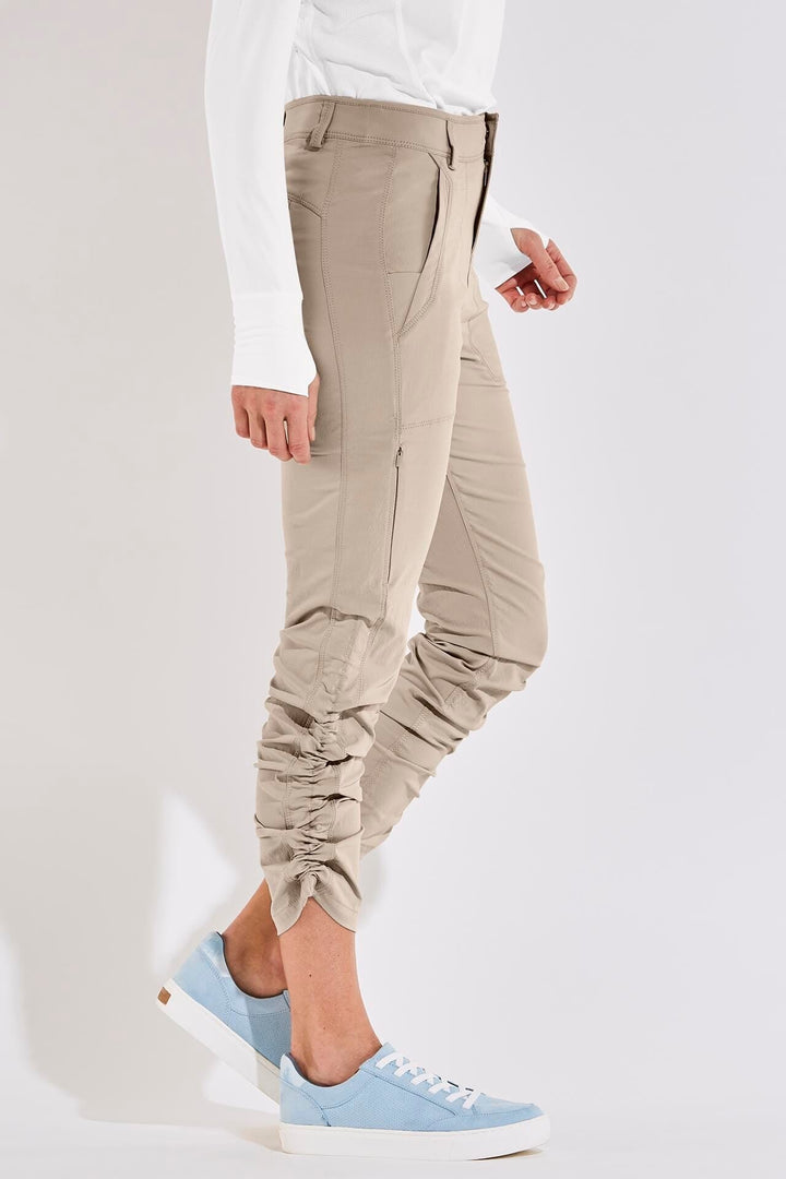 Women's Fishing Pants | Suede position-3