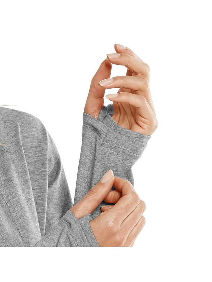 Women's Wrap | Grey Heather position-3