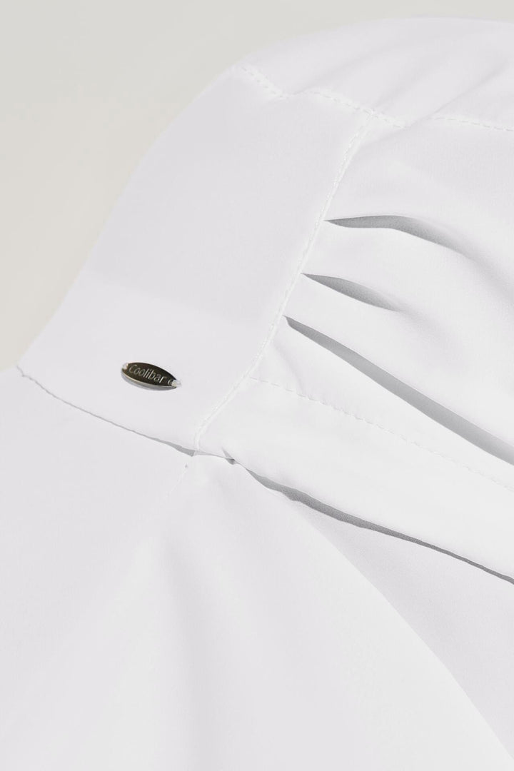 Women's Full Coverage Hat | White position-8