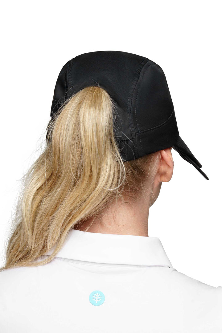 Women's Convertible Visor | Black position-4