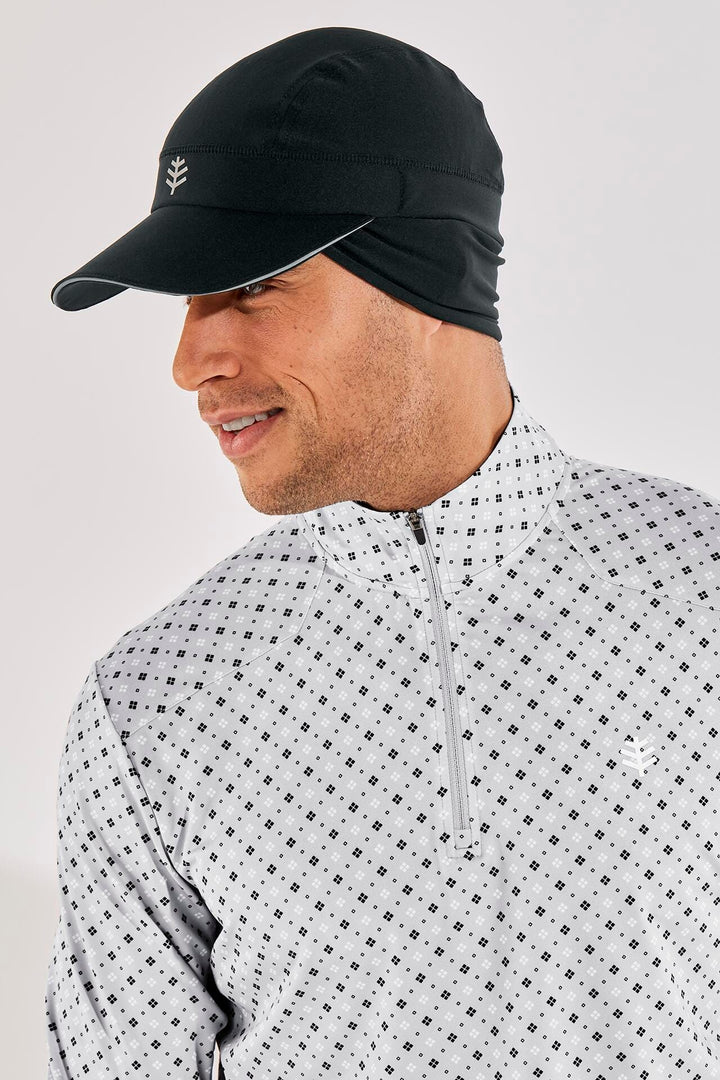 Fitness Cap with Ear Coverage | Black position-5