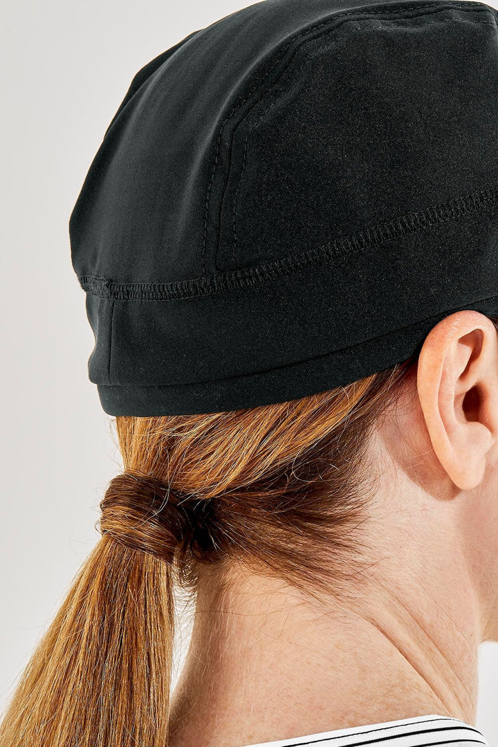 Fitness Cap with Ear Coverage | Black position-7