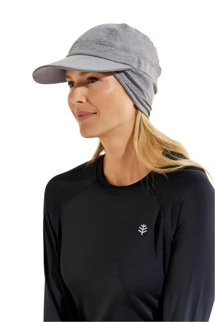 Fitness Cap with Ear Coverage | Charcoal Heather position-2
