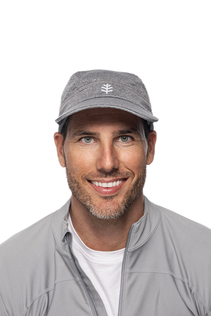 Fitness Cap with Ear Coverage | Charcoal Heather position-6