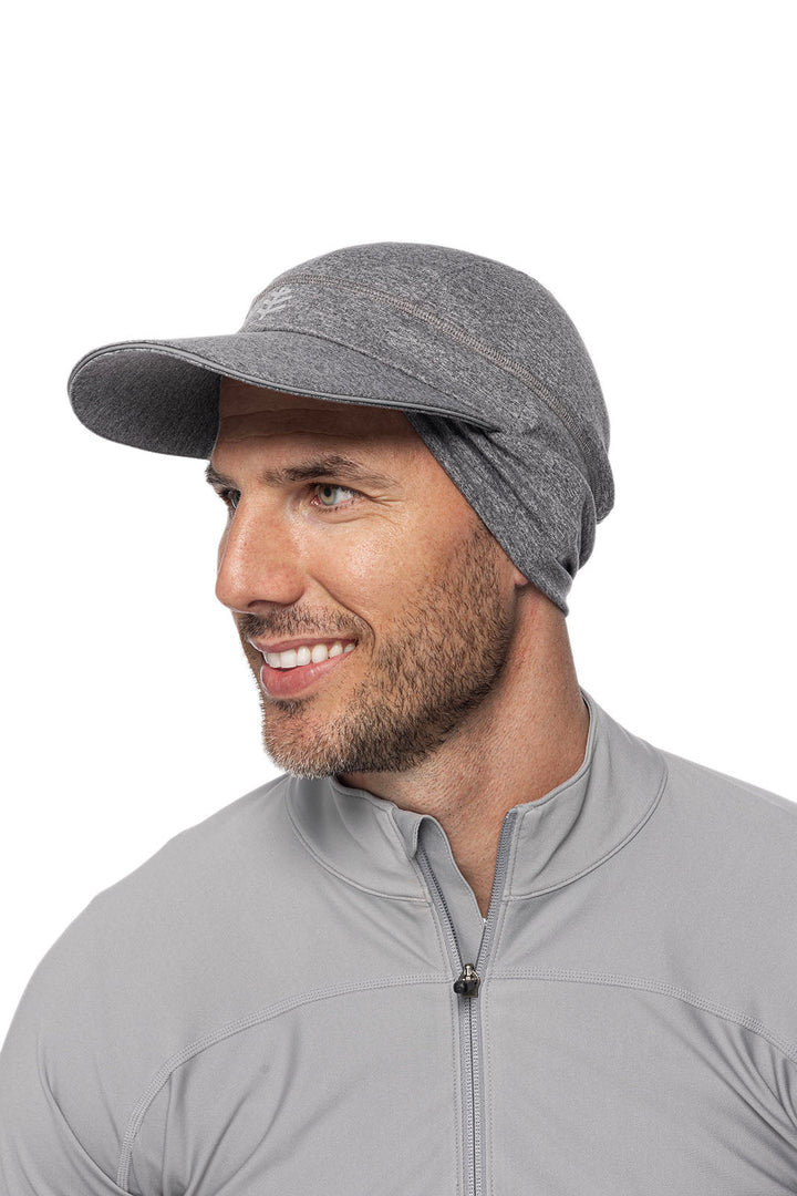 Fitness Cap with Ear Coverage | Charcoal Heather position-1