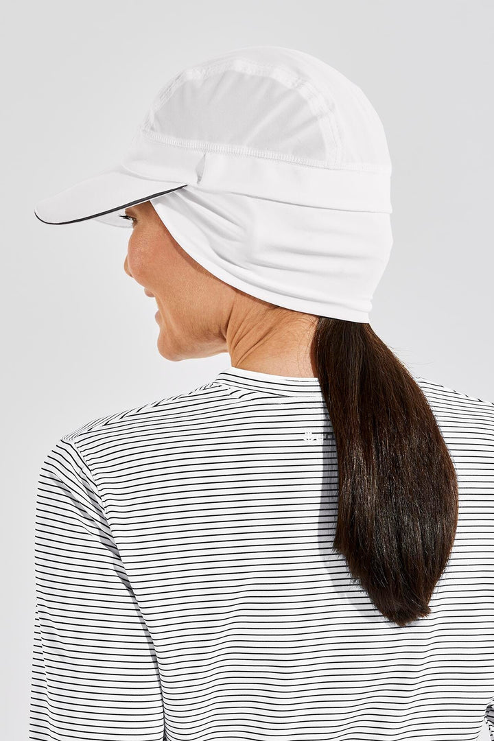 Fitness Cap with Ear Coverage | White position-5