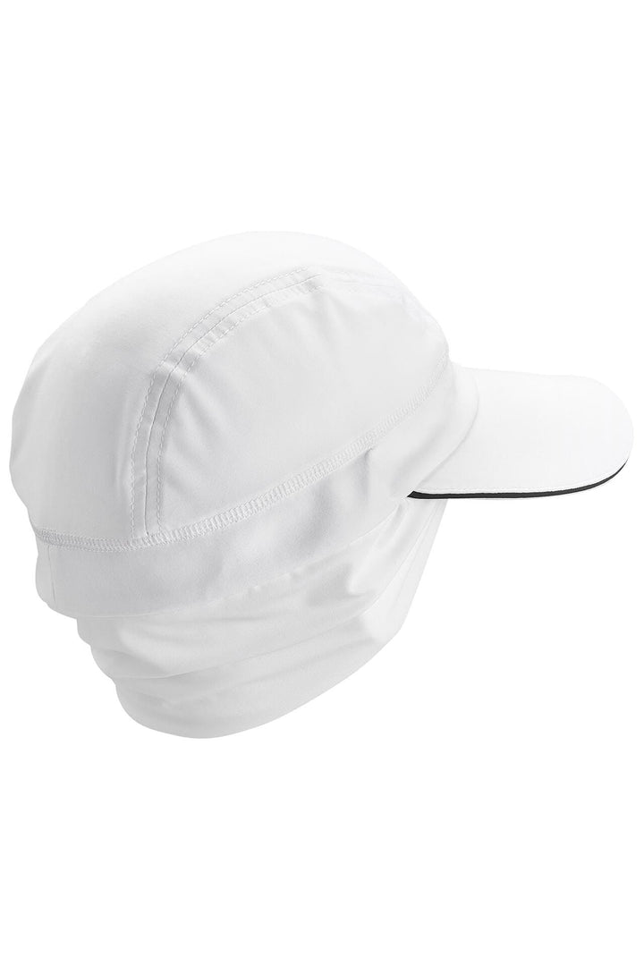 Fitness Cap with Ear Coverage | White position-4
