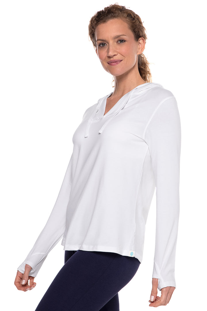 Women's Hoodie | White position-2